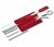 Victorinox Swiss Army Knife Swiss Card Classic - Red Transparent