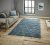 Think Rugs Noble House NH30782 Blue - Various Sizes