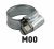 Faithfull MOO Hose Clip - Zinc MSZP 11 - 16mm
