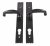 Black Cottage Lever Espag. Lock Set