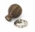 Rosewood and PN Beehive Cabinet Knob 38mm