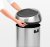 Brabantia 60 Litre Touch Bin in Brilliant Steel