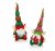 Premier Decorations 43cm Red or Green Elf Sitting - Assorted