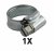 Faithfull 1X Hose Clip - Zinc MSZP 30 - 40mm