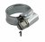 Faithfull 1 Hose Clip - Zinc MSZP 25 - 35mm