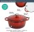 Blackmoor Cast Iron 2.5L Casserole Dish - Red