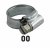 Faithfull OO Hose Clip - Zinc MSZP 13 - 20mm