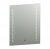 Endon Spegel Shaver Mirror IP44 4W SW Wall Mirrored Glass