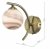 Atiya Wall Light Antique Brass With Planet Style Glass