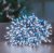 Premier Decorations 200 Multi Action Supabrights LED Lights - Blue/White With Clear Cable