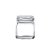 Mini Glass Jar with Gold Twist Cap 41ml / 1.5oz