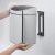 Brabantia Rectangular 10 Litre Touch Bin in Brilliant Steel