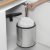 Brabantia 15 Litre Built-In Bin in Brilliant Steel