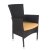 Byron Manor Hampton Dining Table with 6 Stockholm Black Chairs