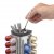 Brabantia Coffee Capsule Dispenser w/Removable Cup - Matt Steel