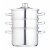 clearview s s 3tier steamer 18cm (7
