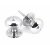 Polished Chrome 63mm Prestbury Mortice/Rim Knob Set