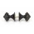 Aged Bronze Elmore Concealed Mortice Knob Set