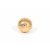 Polished Brass Spiral Cabinet Knob - Small