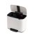 Brabantia Bo 11+23 Litre Pedal Bin in White