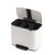 Brabantia Bo 3x11 Litre Pedal Bin in White