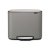 Brabantia Bo 11+23 Litre Pedal Bin in Mineral Concrete Grey