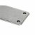 Pewter 800mm Plain Fingerplate