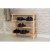 Premier 4 Tier Wood Slatted Shoe Rack