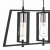 Dar Dax 3 Light Bar Pendant Black/ Chrome