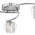 Dar Elma 3 Light Semi Flush Light Polished Chrome / Clear