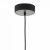 Dar Enoch Pendant Matt Black LED Dim