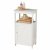 Premier Floor Cabinet White Wood