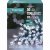 Premier Decorations Timelights Battery Operated Multi-Action 50 LED with Green Cable - White