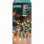 Premier Decorations Timelights Battery Operated Multi-Action 200 LED with Green Cable - Multicoloured