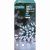 Premier Decorations Timelights Battery Operated Multi-Action 200 LED with Green Cable - White