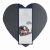 Artes Appetiser Slate Heart Shaped Serving Platter