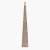 Pacific Lifestyle Seacomb Rattan Pyramid Floor Lamp Base