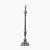 Pacific Lifestyle Canterbury Antique Silver Metal Table Lamp Base