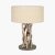 Pacific Lifestyle Derna Driftwood Table Lamp with Natural Jute Shade