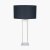 Pacific Lifestyle Langston Metal Column Table Lamp Base - Nickel