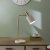 Pacific Lifestyle Biba Marble Footed Table Lamp - White and Gold