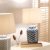 Pacific Lifestyle Schoal Blue and White Fish Detail Ceramic Table Lamp