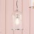 Pacific Lifestyle Cloche Clear Glass and Silver Pendant