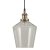 Pacific Lifestyle Emmanuelle Antique Brass Metal and Clear Glass Pendant