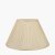 Pacific Lifestyle Bacall Almond Silk Knife Pleat Empire Lampshade 40cm