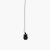 Pacific Lifestyle Black Chrome Contemporary E27 Electrified Fitting