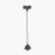 Pacific Lifestyle Black Retro Electrified Ceiling Fitting