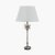 Pacific Lifestyle Trafalgar Metal Palm Tree Table Lamp Base - Nickel