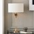 Pacific Lifestyle Trafalgar Metal Palm Tree Table Lamp Base - Gold