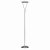 Dar Opus Floor Lamp Satin Chrome